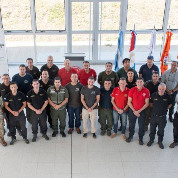 Córdoba recibió una capacitación internacional en Incendios forestales