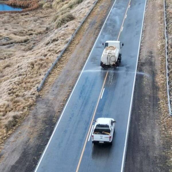 Se trabaja para reducir la formación de hielo en las Altas Cumbres