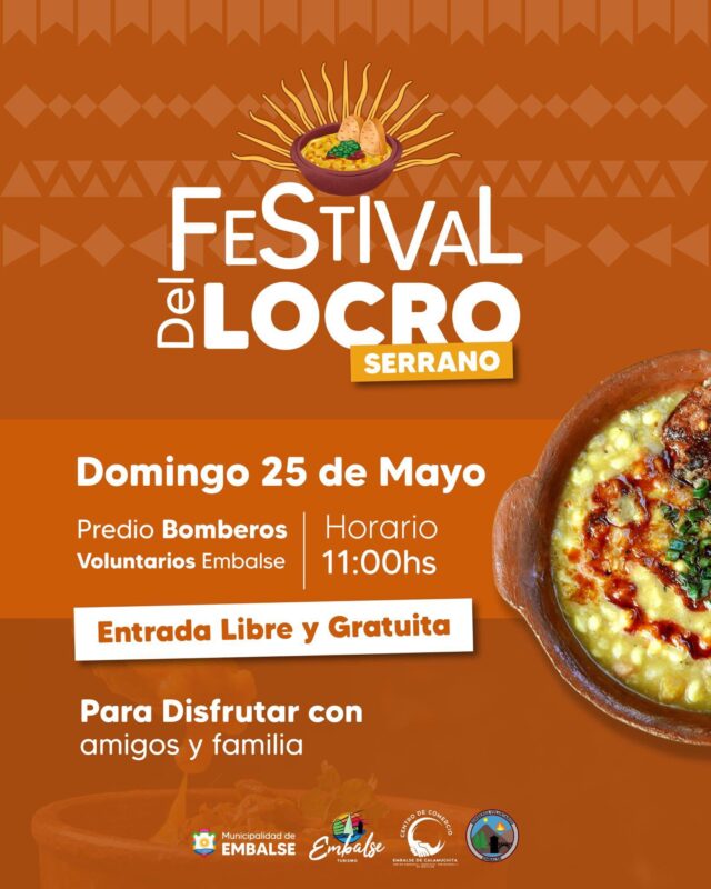 Embalse celebra la identidad y el encuentro popular con el 2° Festival del Locro Serrano-La Ola Digital