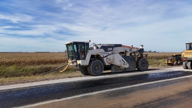 Río Tercero: Avanza la repavimentación de rutas provinciales-La Ola Digital