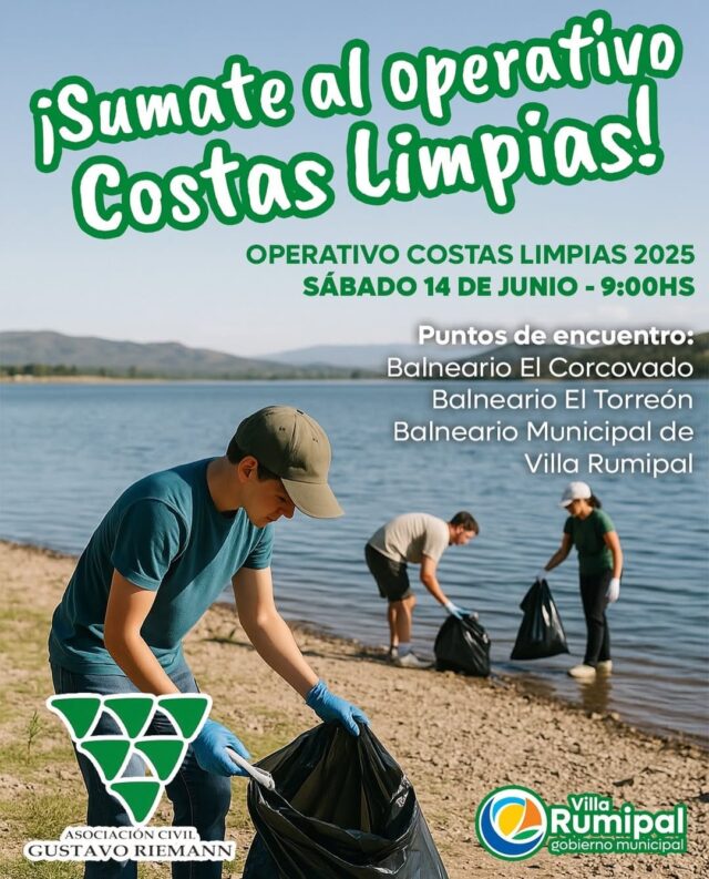 Este sábado habrá "Operativo Costas Limpias" en Villa Rumipal-La Ola Digital