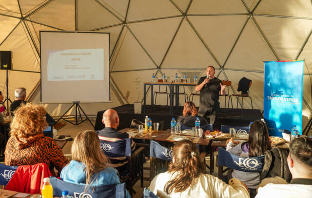 Almafuerte fue sede del segundo seminario para promover cooperativas de economía circular