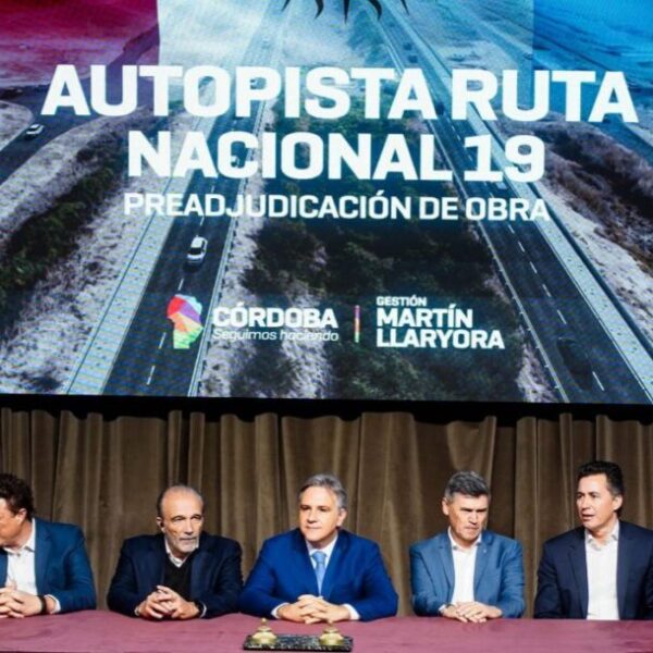 Fuerte reclamo de Córdoba a Nación para que traspase la autopista de la ruta 19-La Ola Digital