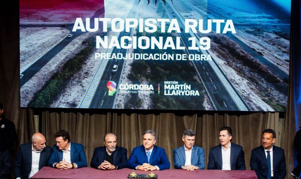 Fuerte reclamo de Córdoba a Nación para que traspase la autopista de la ruta 19-La Ola Digital