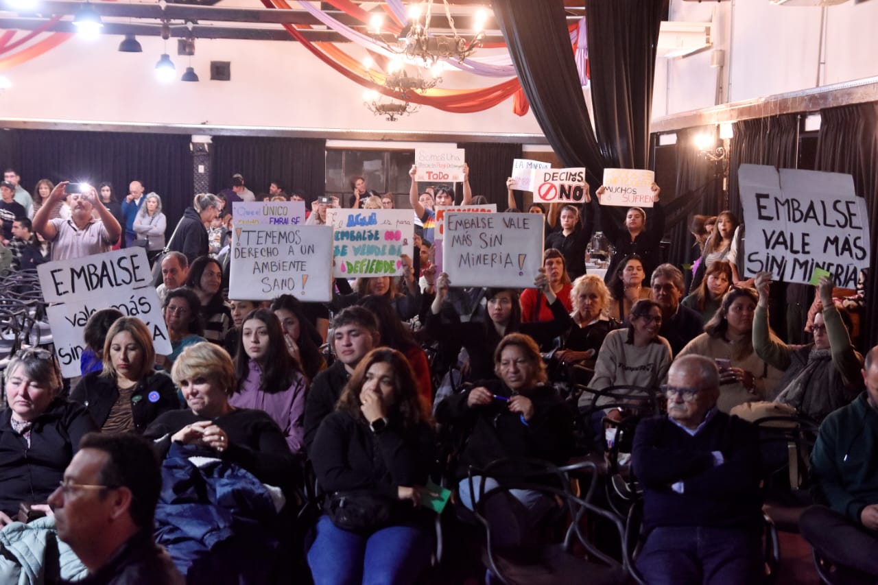 Embalse dijo NO a la instalación de una cantera-La Ola Digital