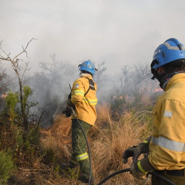 Contenido el incendio entre Potrero de Garay y San Clemente-La Ola Digital