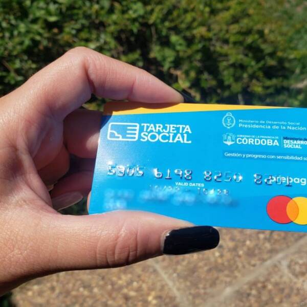 Cobro de la tarjeta social