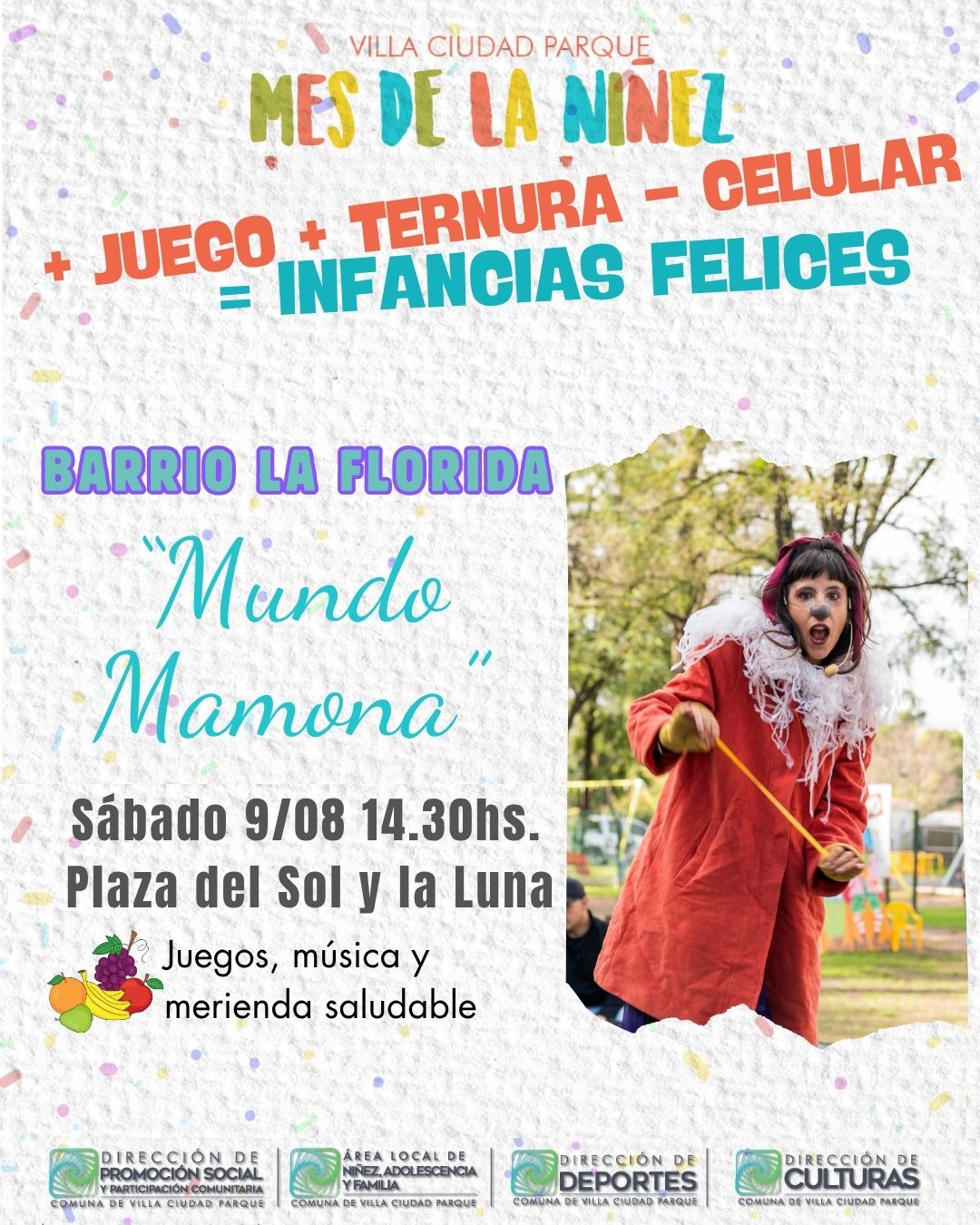 Este sábado, Villa Ciudad Parque celebra la niñez-La Ola Digital