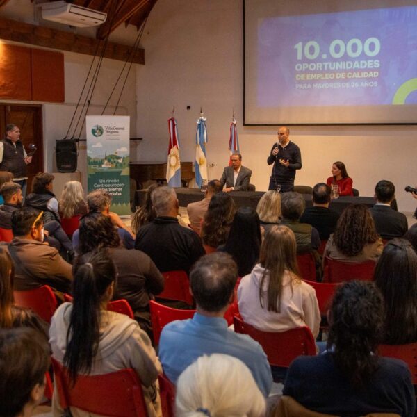 El programa provincial Empleo +26 se presentó en Villa General Belgrano-La Ola Digital