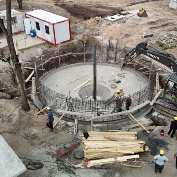 San Agustín: La obra de saneamiento cloacal tiene un avance del 65%-La Ola Digital