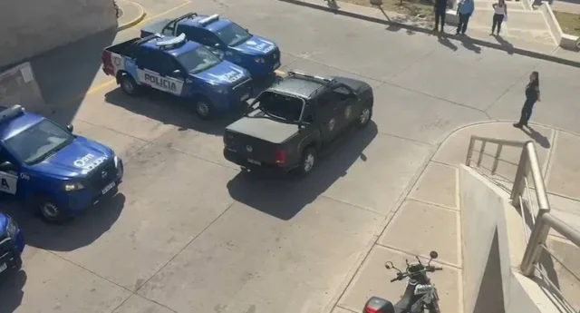 Laurta llegó a Tribunales II para declarar