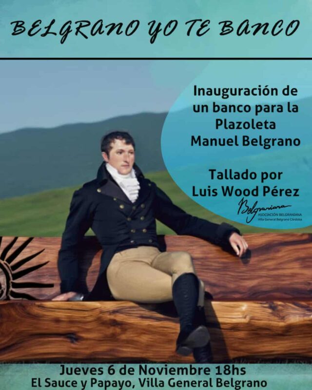 Villa General Belgrano inaugurará una nueva obra en honor al General que lleva su nombre-La Ola Digital