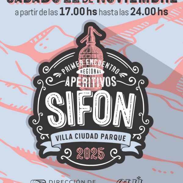 Villa Ciudad Parque prepara el 1° Encuentro Regional de Aperitivos "Sifón"-La Ola Digital