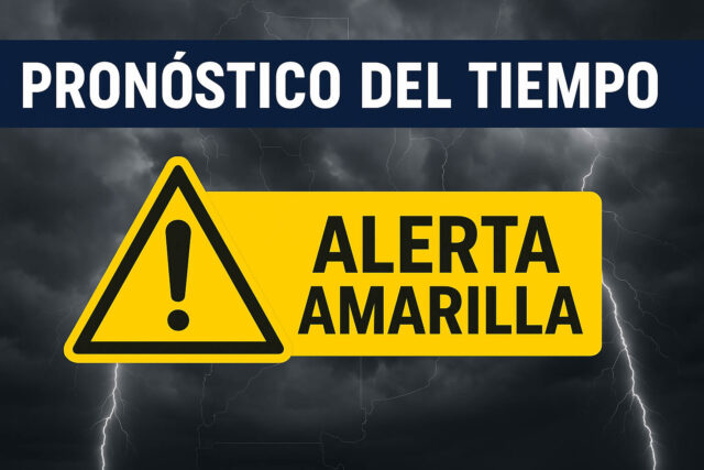 Alerta amarilla de tormentas fuertes para el sur de Córdoba-La Ola Digital