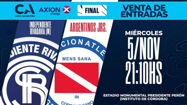 La final de la Copa Argentina en Córdoba generará un movimiento económico de unos $3.955 millones-La Ola Digital