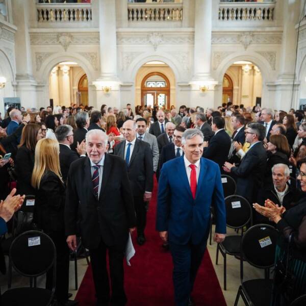 Llaryora participó de la conmemoración de los 100 años de Tribunal Superior de Justicia de Córdoba