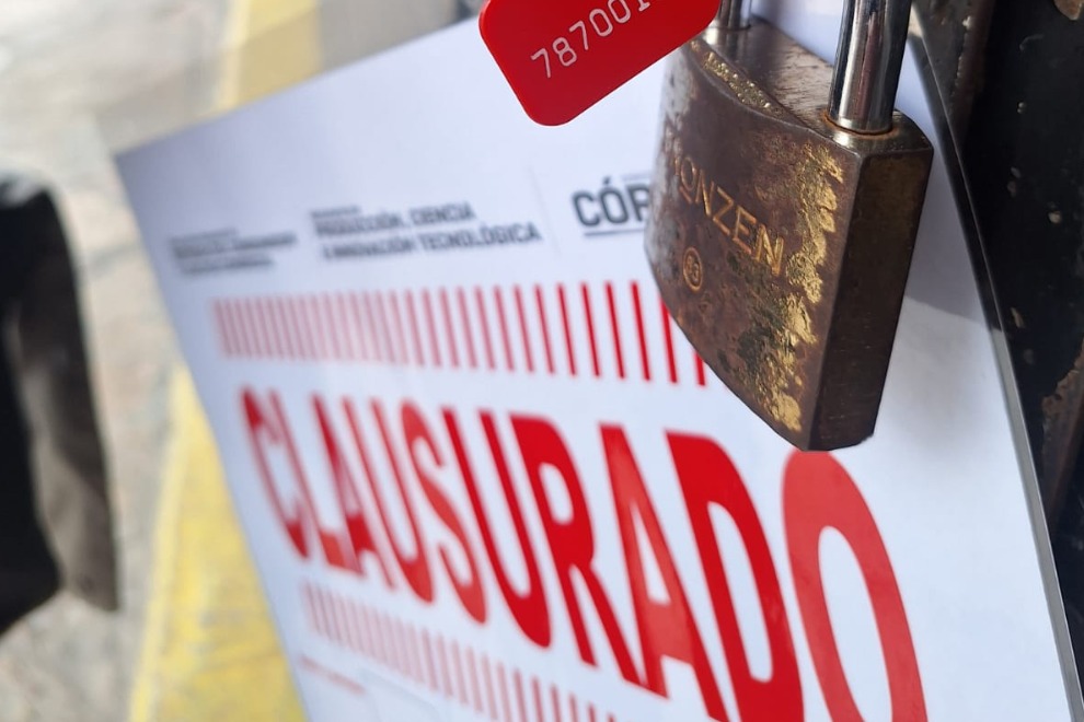 Denuncias y clausuras de Defensa del Consumidor