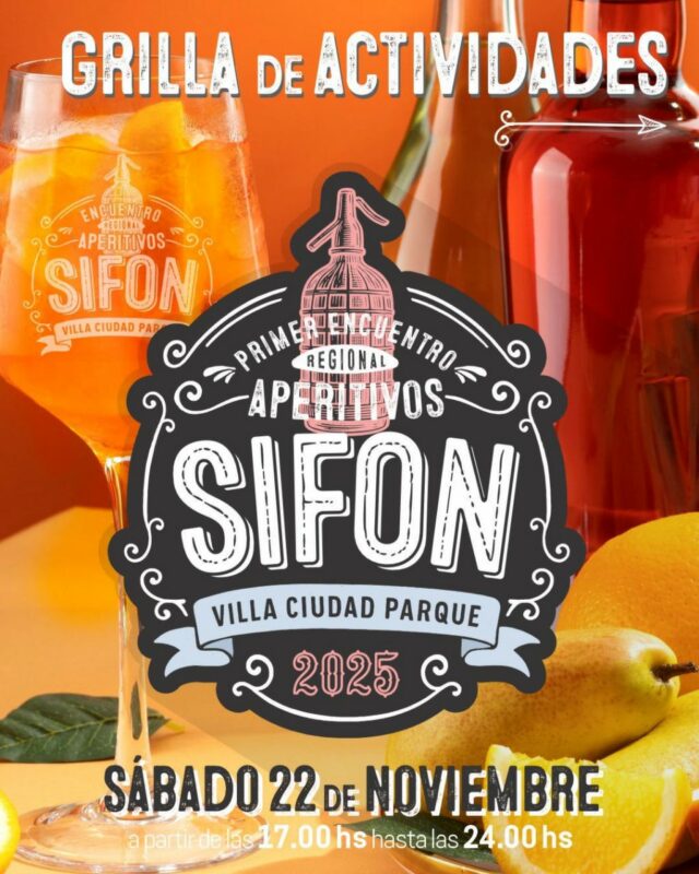 Ultiman detalles para el 1° Encuentro Regional de Aperitivos "Sifón"-La Ola Digital