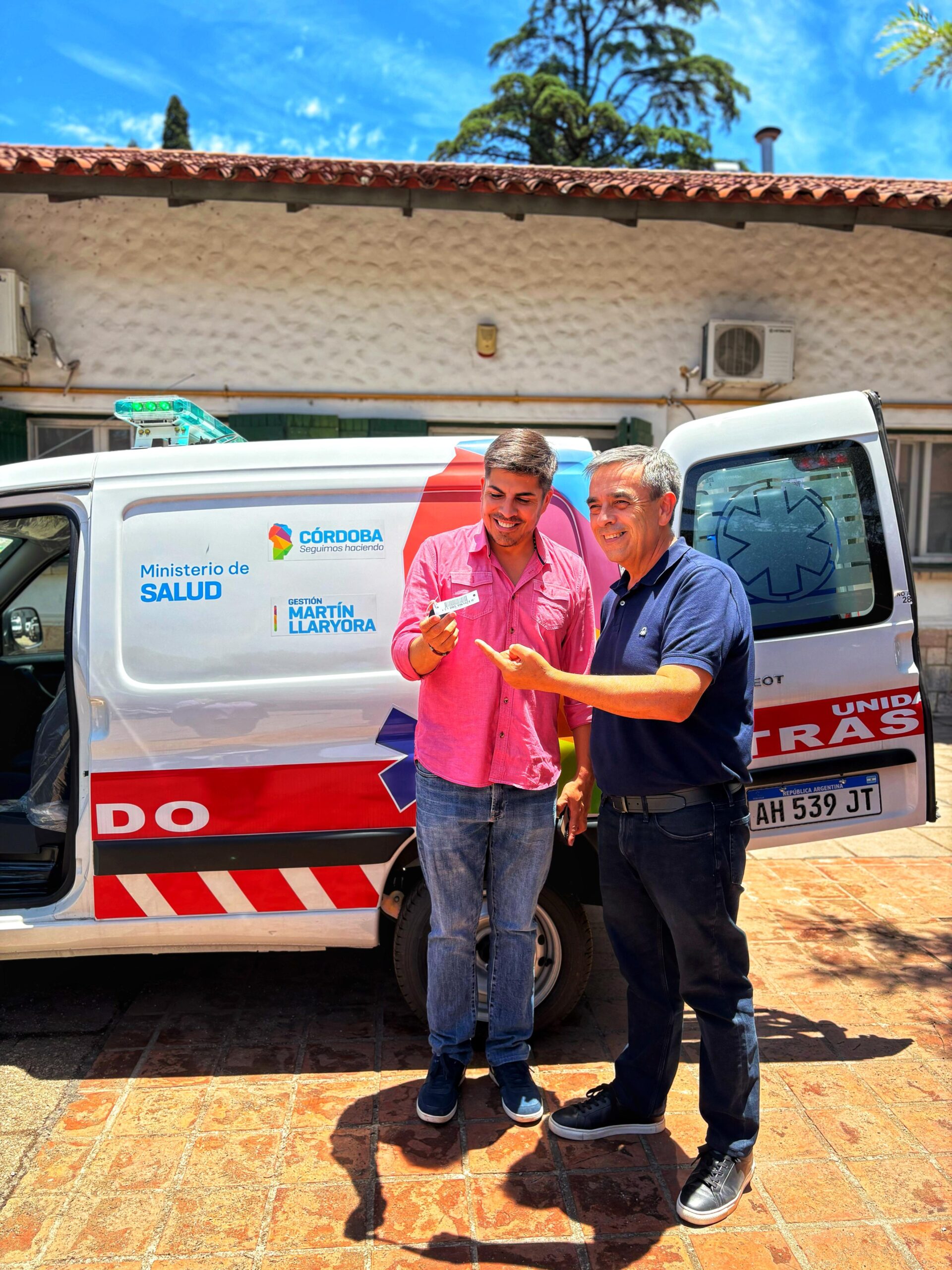 Embalse sumó una nueva Unidad de Traslado 0 km para el Hospital Municipal-La Ola Digital