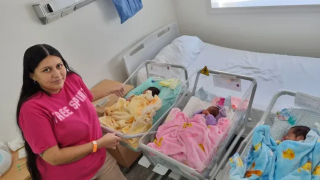 Nacieron trillizos en Córdoba