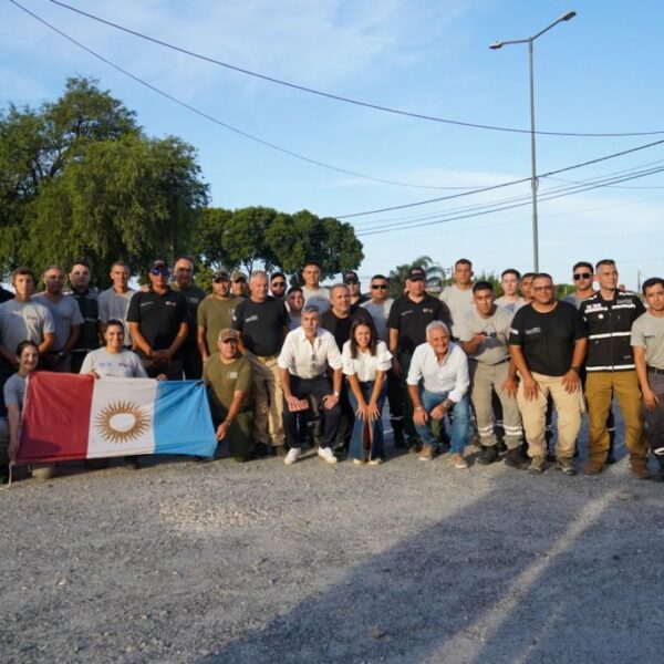 Incendios: partió una nueva delegación de bomberos a Chubut-La Ola Digital