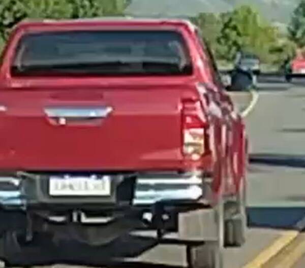 Inhabilitaron a la conductora de la Hilux roja de las Altas Cumbres