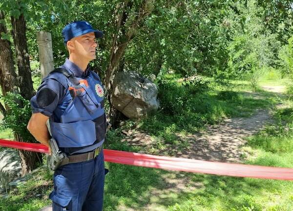 El lugar donde fue encontrada Tania