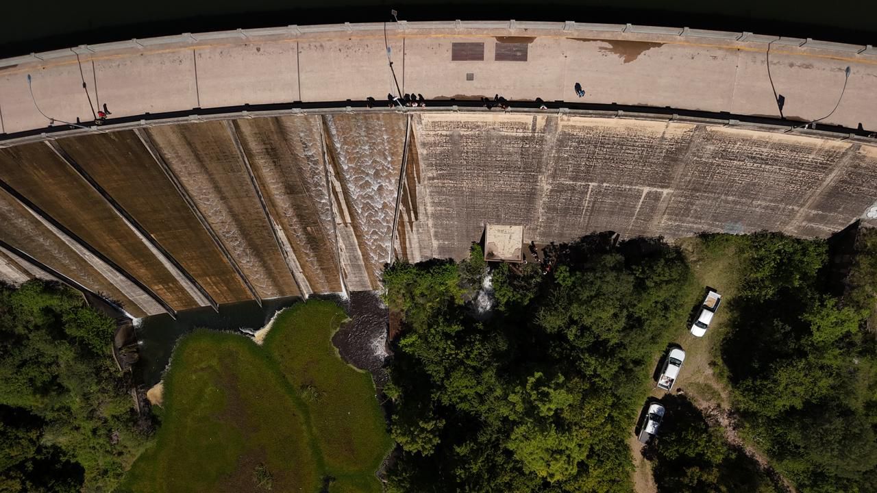 Se abrió una válvula del dique La Quebrada