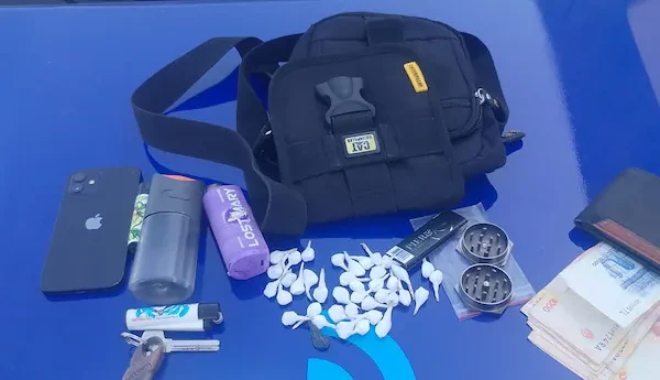 Secuestraron cocaina en un control policial