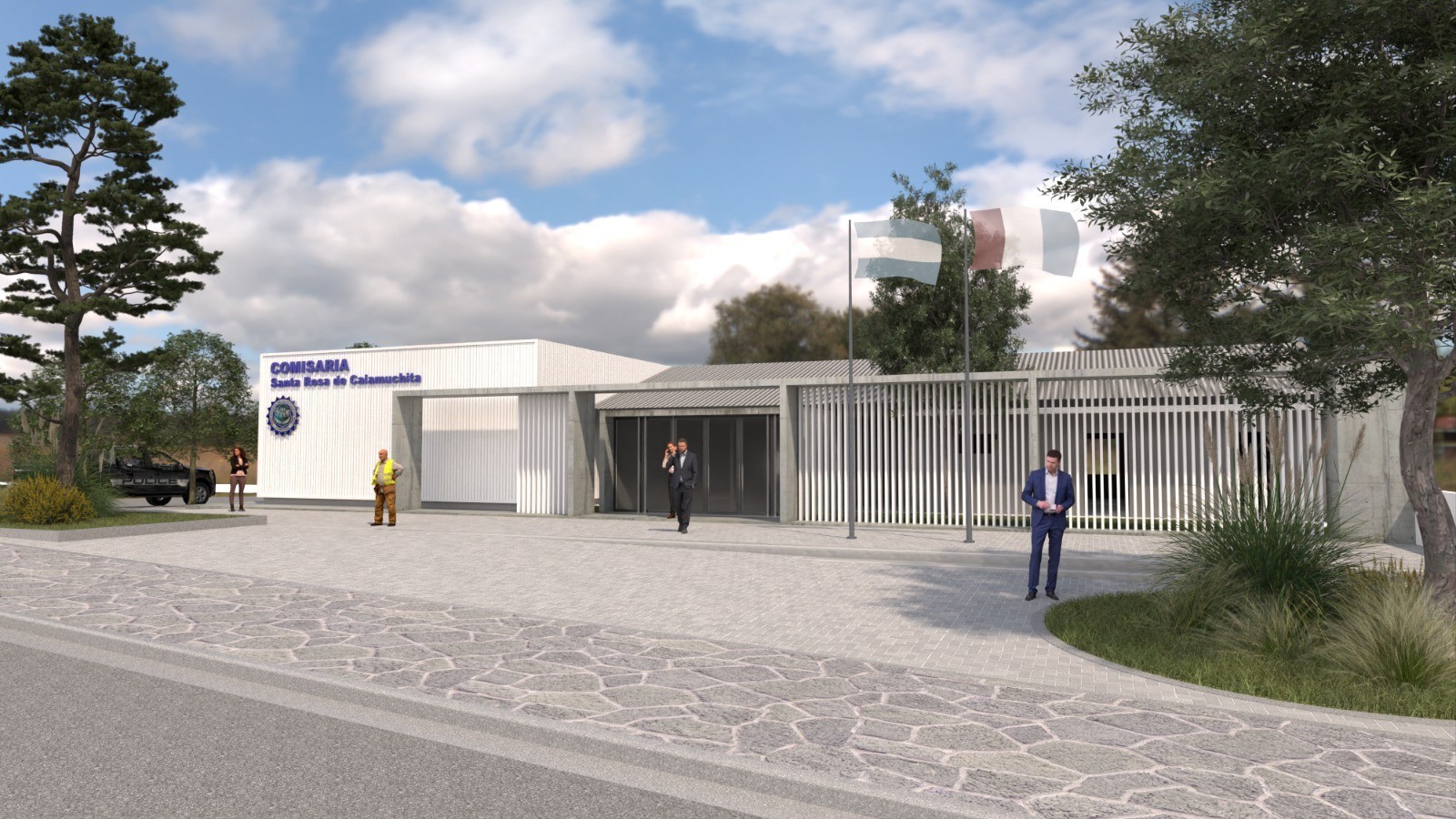 Mañana se inaugura la nueva comisaría de Santa Rosa de Calamuchita-La Ola Digital