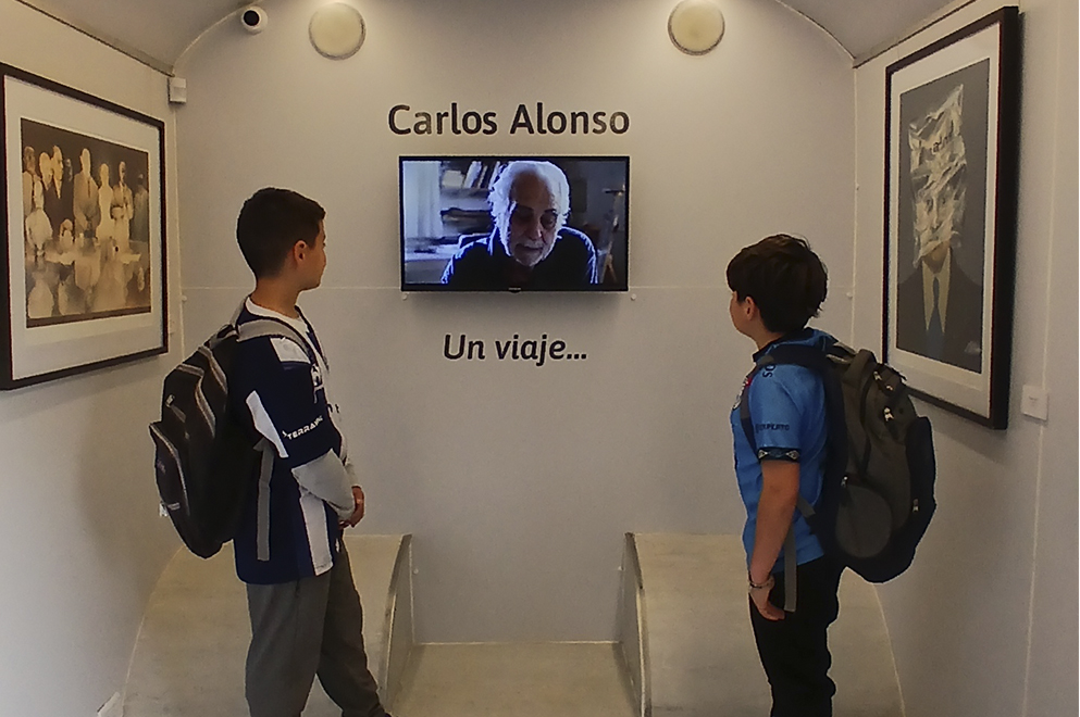 El Museo Rodante de la Provincia pone en valor la obra de Carlos Alonso