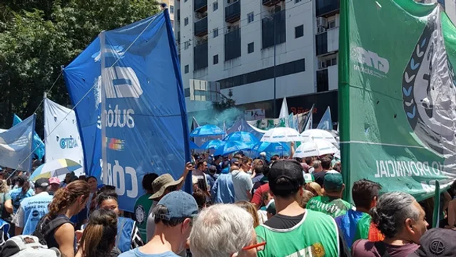 Protestas por la Reforma Laboral en Córdoba