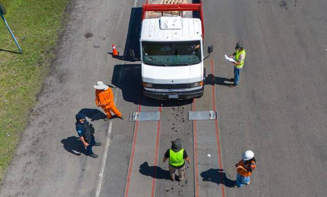 Nuevo programa de pesaje de cargas de Caminos de las Sierras