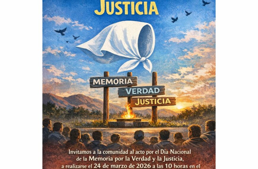 Habrá acto por el 24 de marzo en Amboy-La Ola Digital