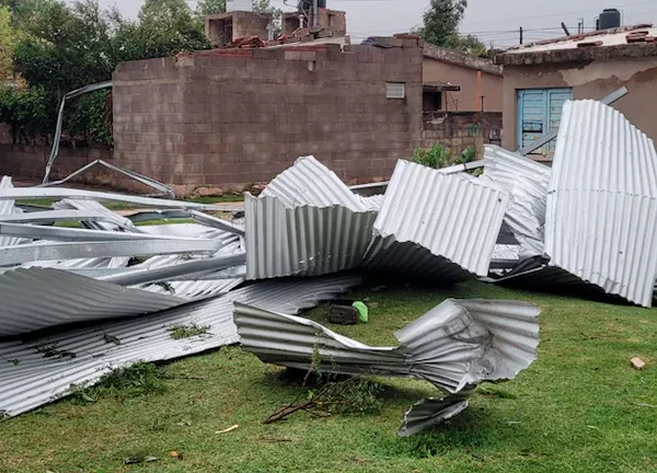 Los daños que dejó la tormenta en Córdoba
