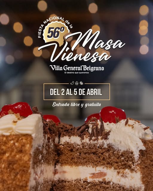 Se viene la 56° edición de la Fiesta Nacional de la Masa Vienesa-La Ola Digital