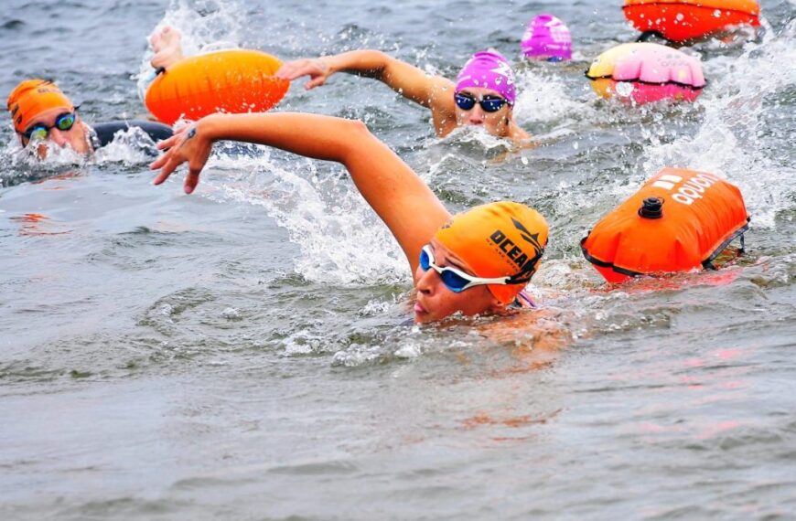 Este finde, nadadores de 25 países buscarán el podio en el lago de Embalse-La Ola Digital