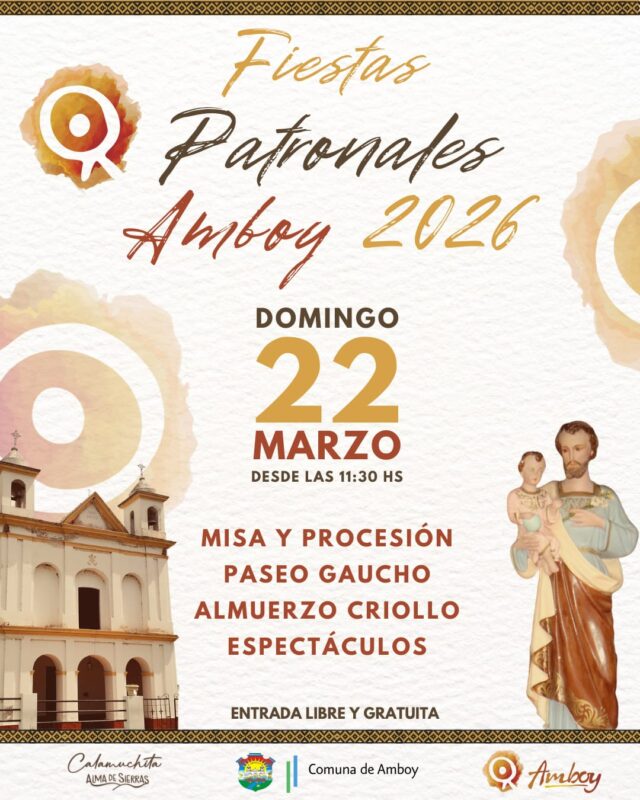 Este domingo se celebran las Fiestas Patronales de Amboy-La Ola Digital