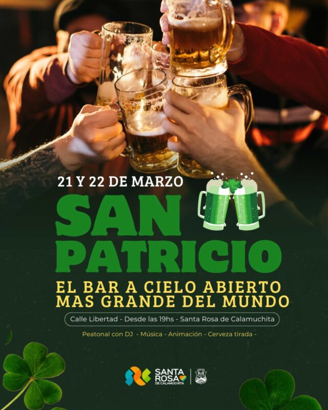Santa Rosa se prepara para los festejos de San Patricio-La Ola Digital