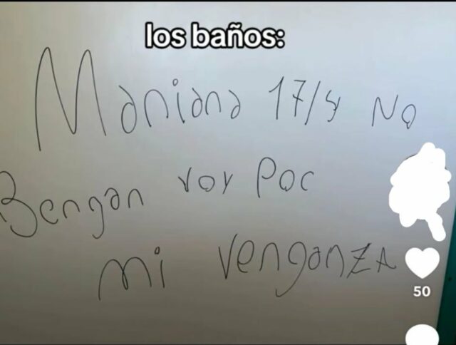 Alerta en Calamuchita por amenazas de tiroteo en dos instituciones educativas-La Ola Digital