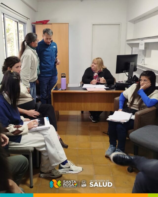 Trabajo articulado para optimizar la atención sanitaria y social en Santa Rosa de Calamuchita-La Ola Digital