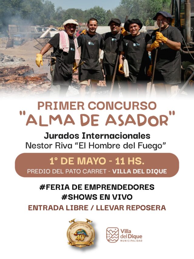 Villa del Dique vivirá el primer concurso “Alma de Asador”-La Ola Digital