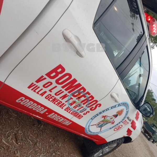 Incendio en un depósito de herramientas en Villa General Belgrano-La Ola Digital