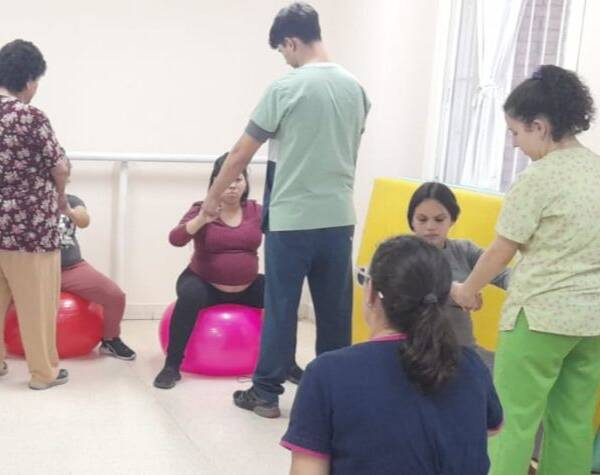 Talleres de preparacion en el Hospital Materno Neonatal