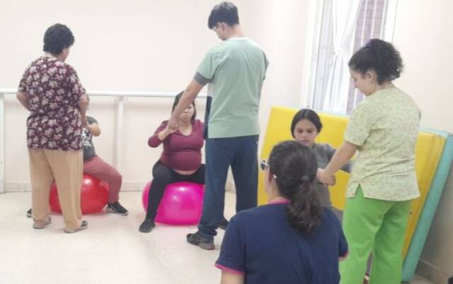 Talleres de preparacion en el Hospital Materno Neonatal