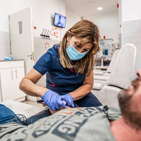 Campaña de donación de sangre
