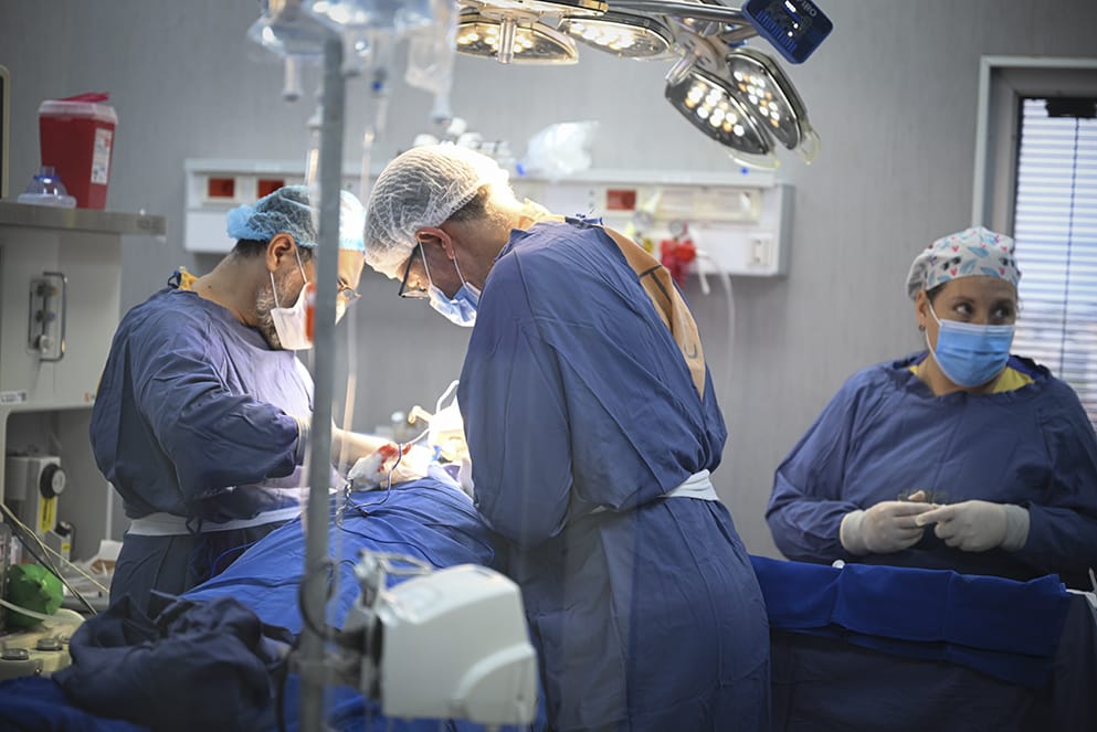 El Hospital Tránsito Cáceres realizó una compleja cirugía hepática