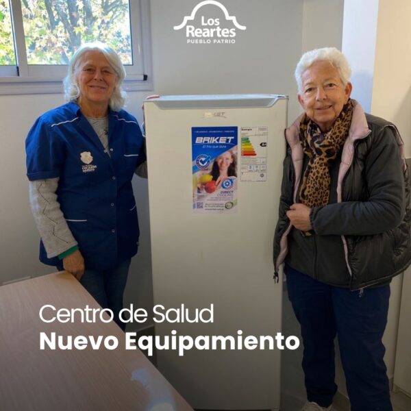Los Reartes incorporó nuevo equipamiento para fortalecer la atención en el Centro de Salud