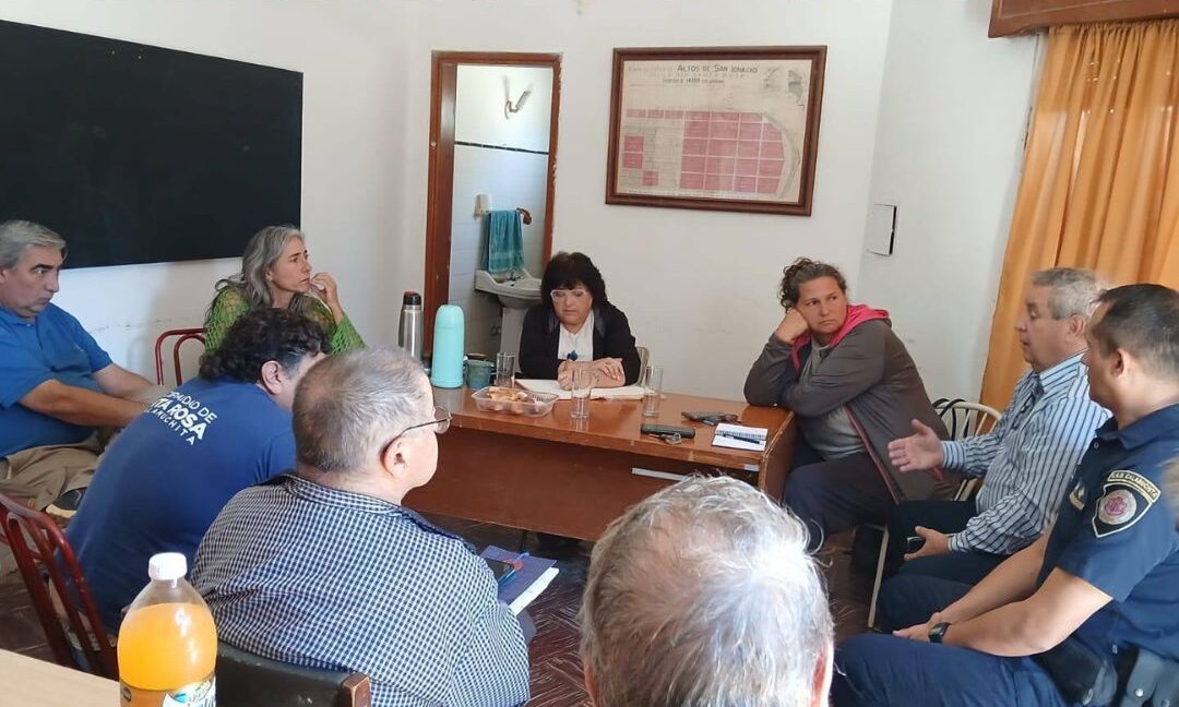 Trabajo conjunto entre Municipio, instituciones y vecinos para avanzar en mejoras en Santa Rosa-La Ola Digital