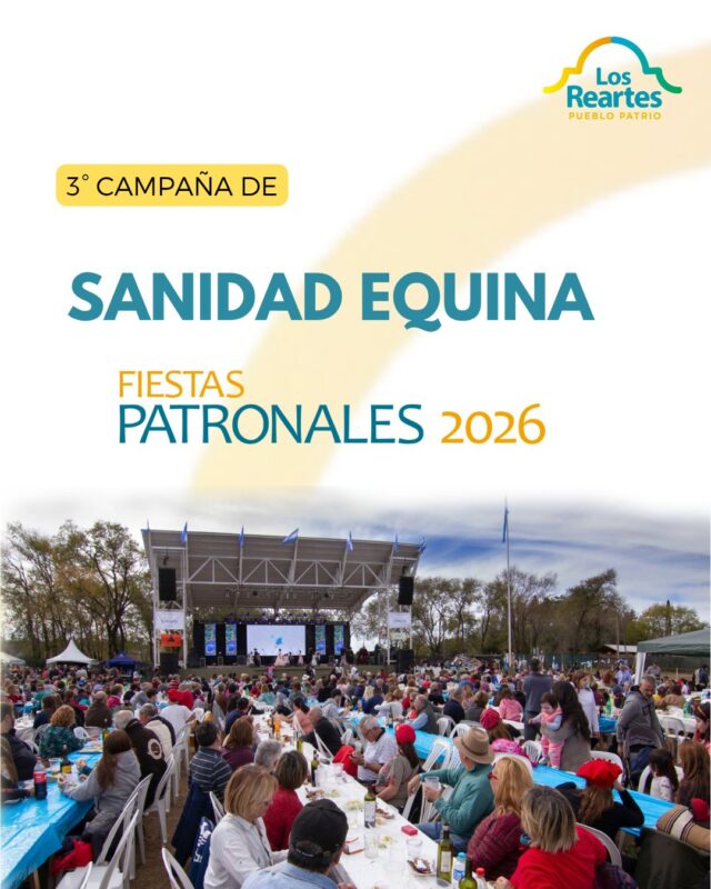 Los Reartes lanzó la 3° campaña de sanidad equina en el marco de las Fiestas Patronales 2026-La Ola Digital